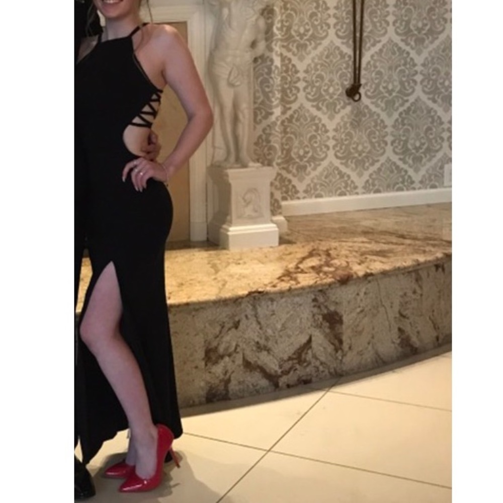 Black La Femme Dress